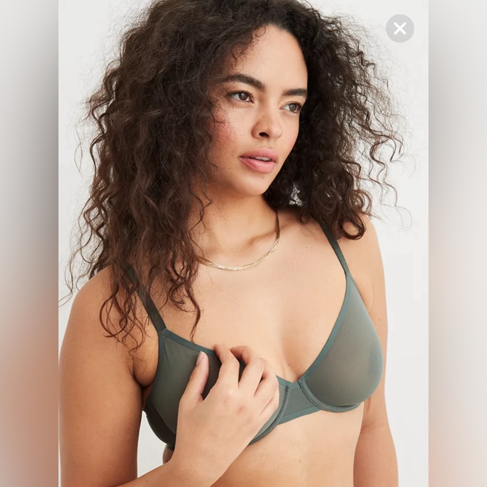 SMOOTHEZ Mesh Unlined Bra NWT - Picture 1 of 7